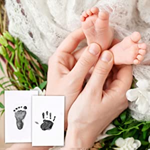 Tiny Memories – Inkless Baby Hand & Footprint Kit (Safe)