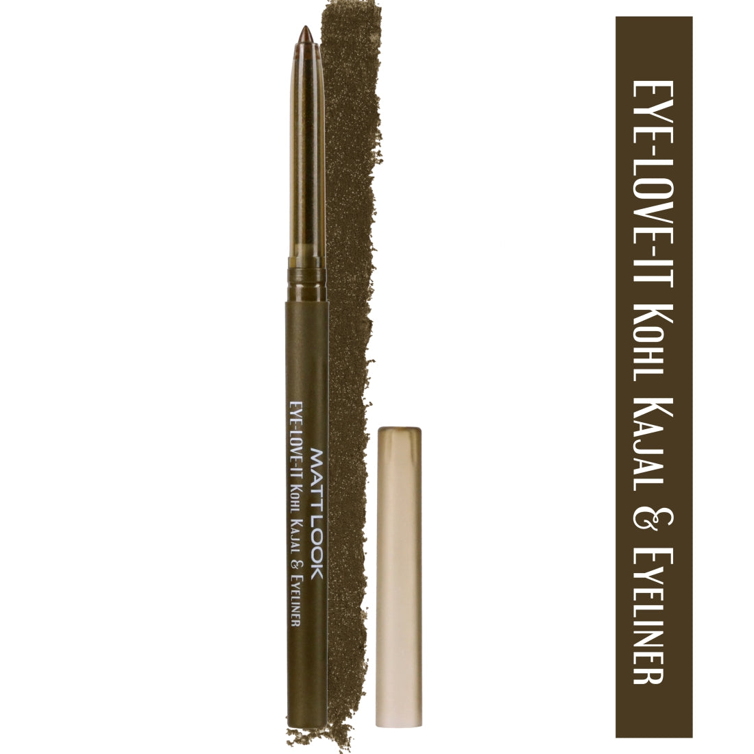 Brown Mattlook Eye Kajal & Eyeliner