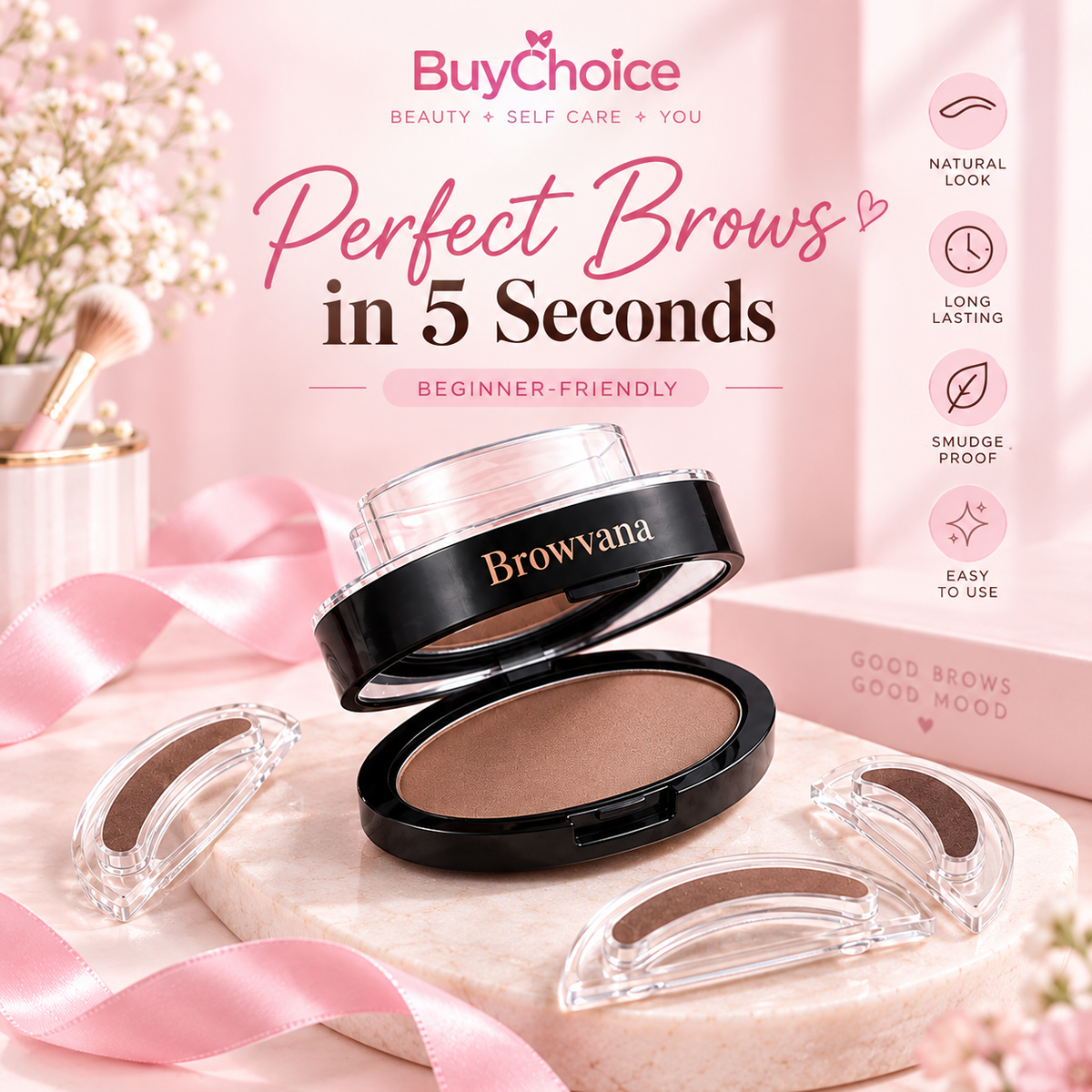 Eyebrow Stamp Kit | Fuller Natural Brows in Seconds