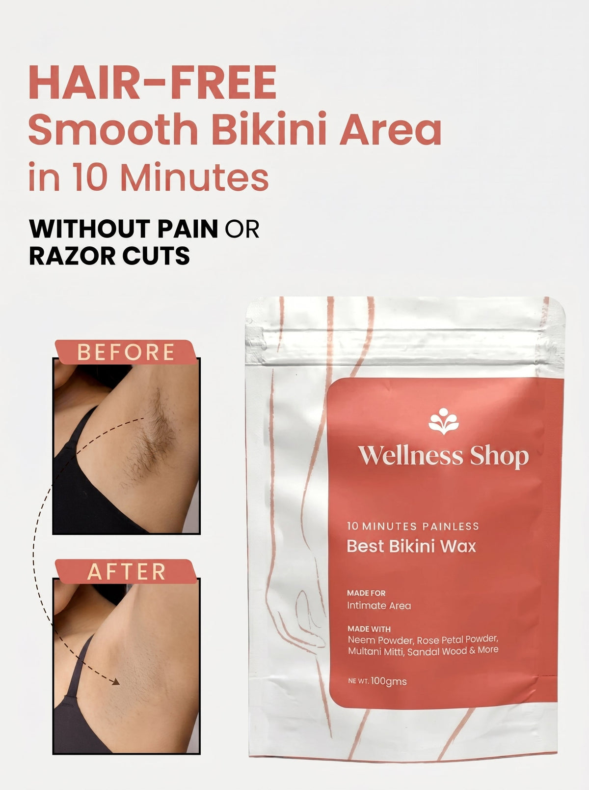 Best Bikini Wax - 10 Minutes Meow Herbal Wax Powder