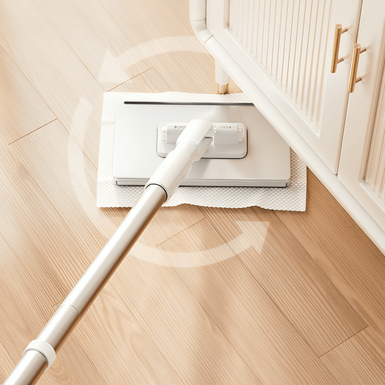 Retractable and Multifunctional Cleaning Mop