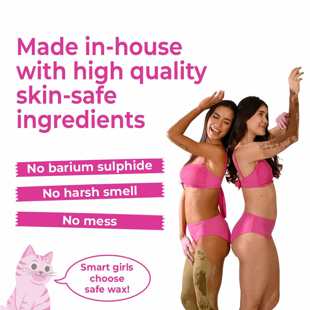 4-in-1 Meow Herbal Hair Removal Wax Powder Mask