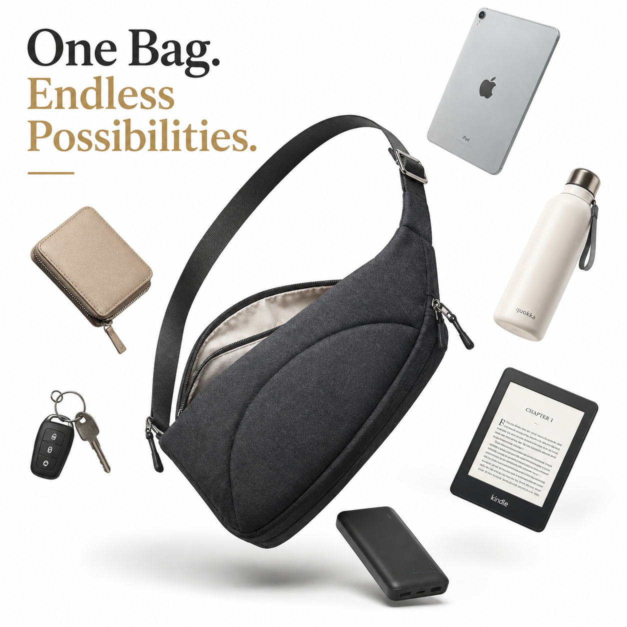 Multipurpose Premium Shoulder Bag