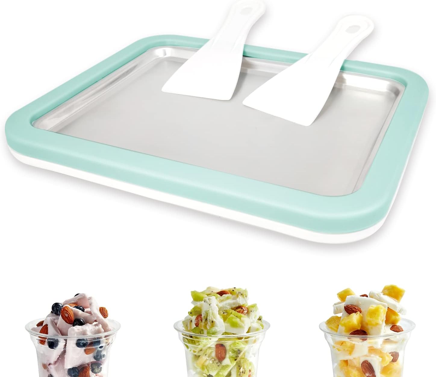Cold Creamy Ice-cream Tray