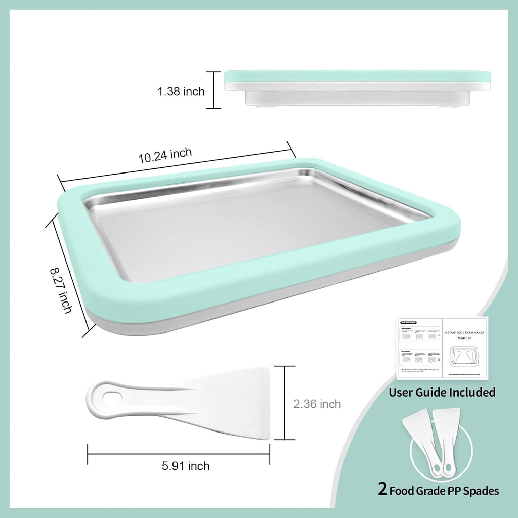 Cold Creamy Ice-cream Tray