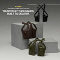 Adjustable Medieval Leather Harness Holster Bag