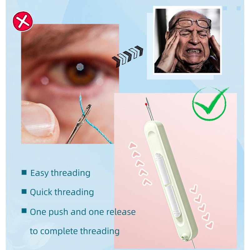 2 In 1 Needle Threader