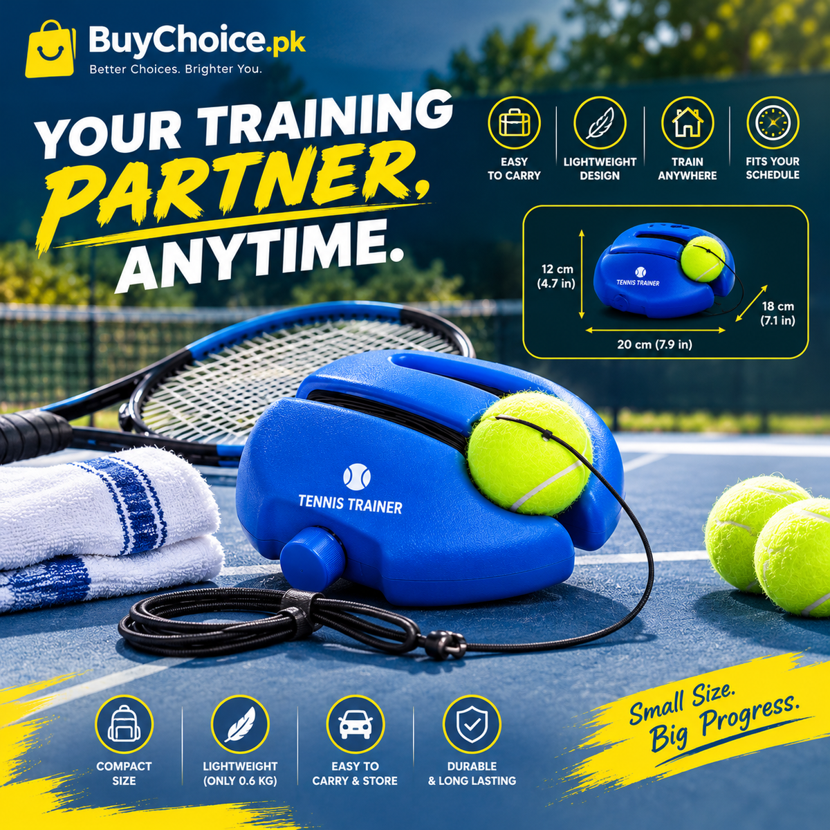 Professional Tennis Swing Training Tool