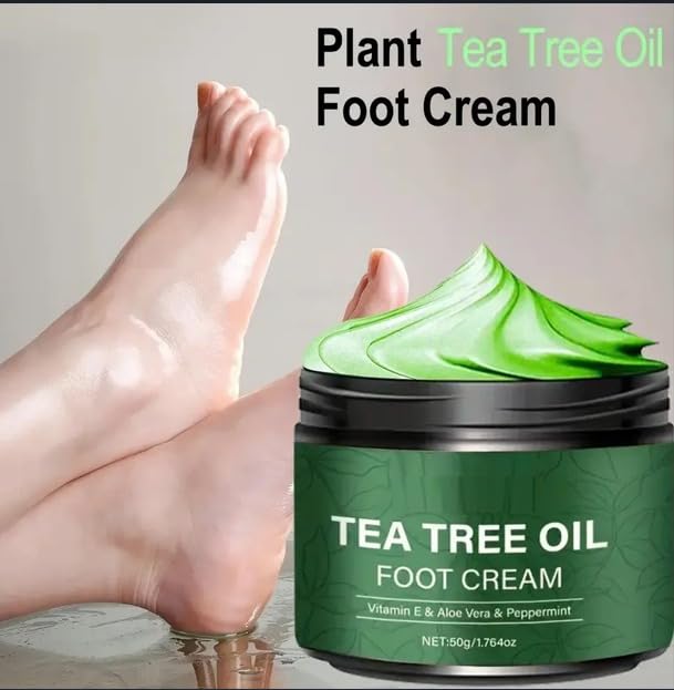 Soothing Aloe Vera & Tea Tree Foot Moisturizer Cream