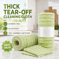Thick Tear-Off Cleaning Cloth Roll | Reusable Absorbent Kitchen Wipes