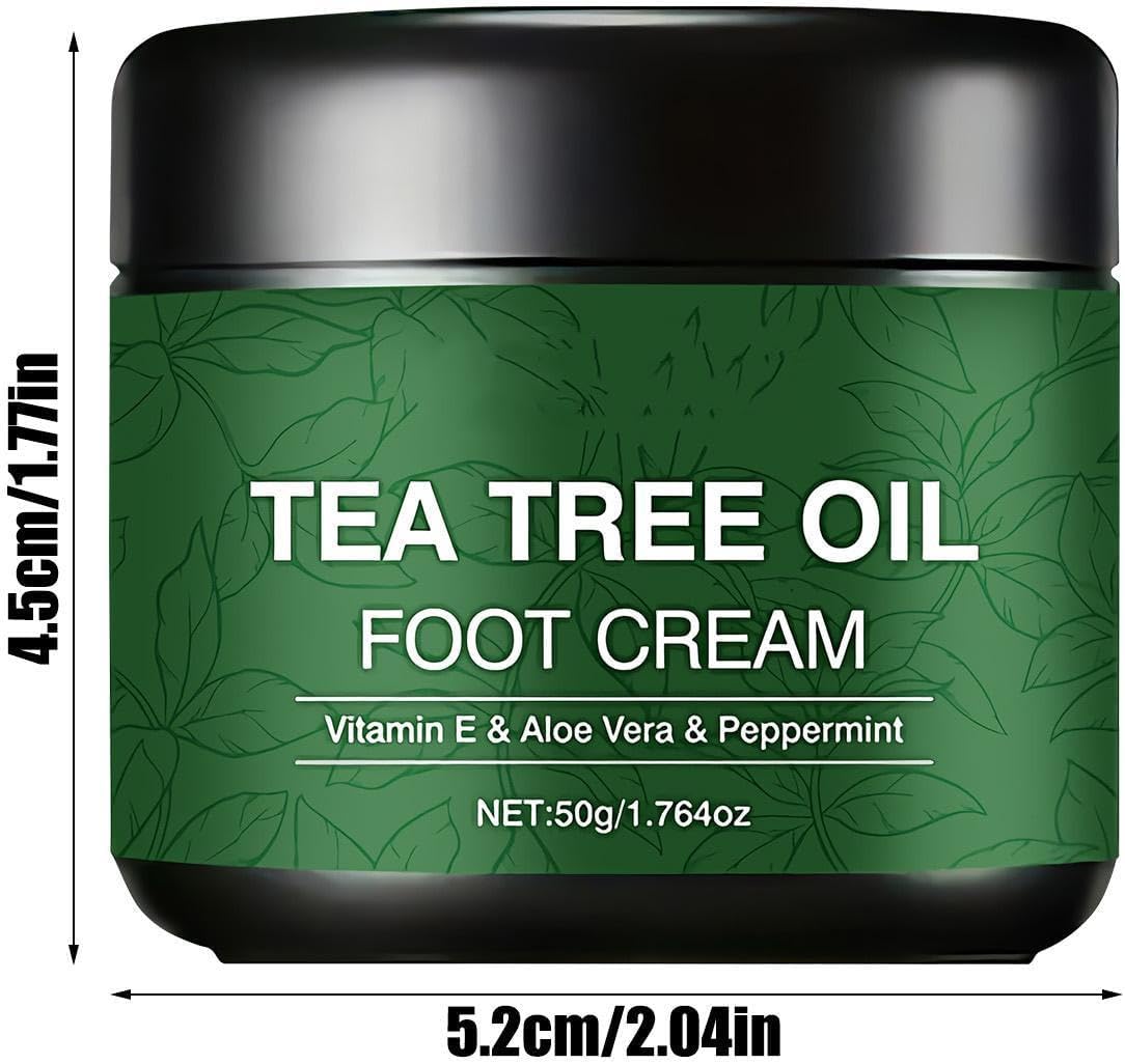 Soothing Aloe Vera & Tea Tree Foot Moisturizer Cream