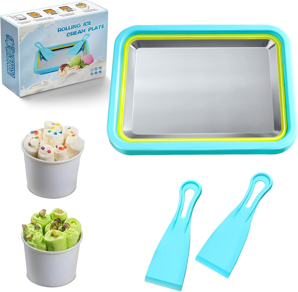 Cold Creamy Ice-cream Tray