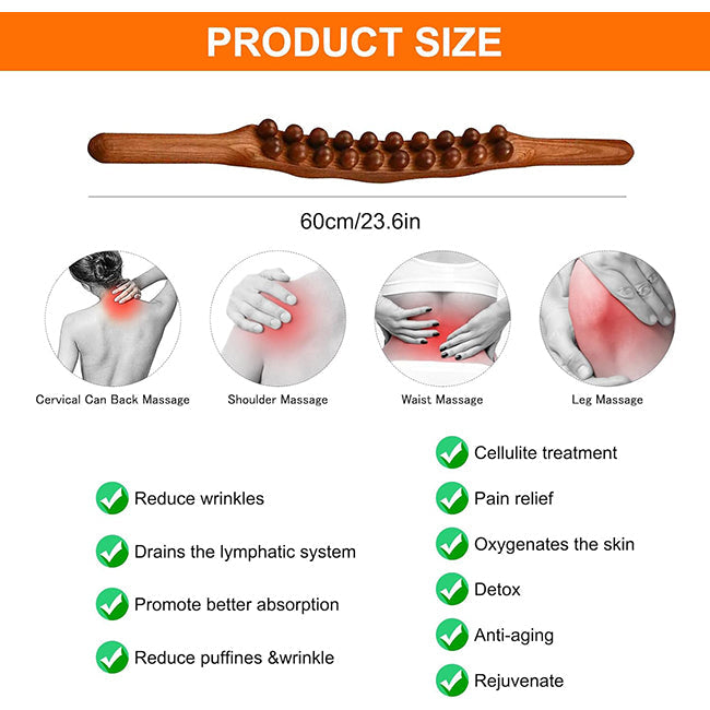 Wood Therapy Massage Stick