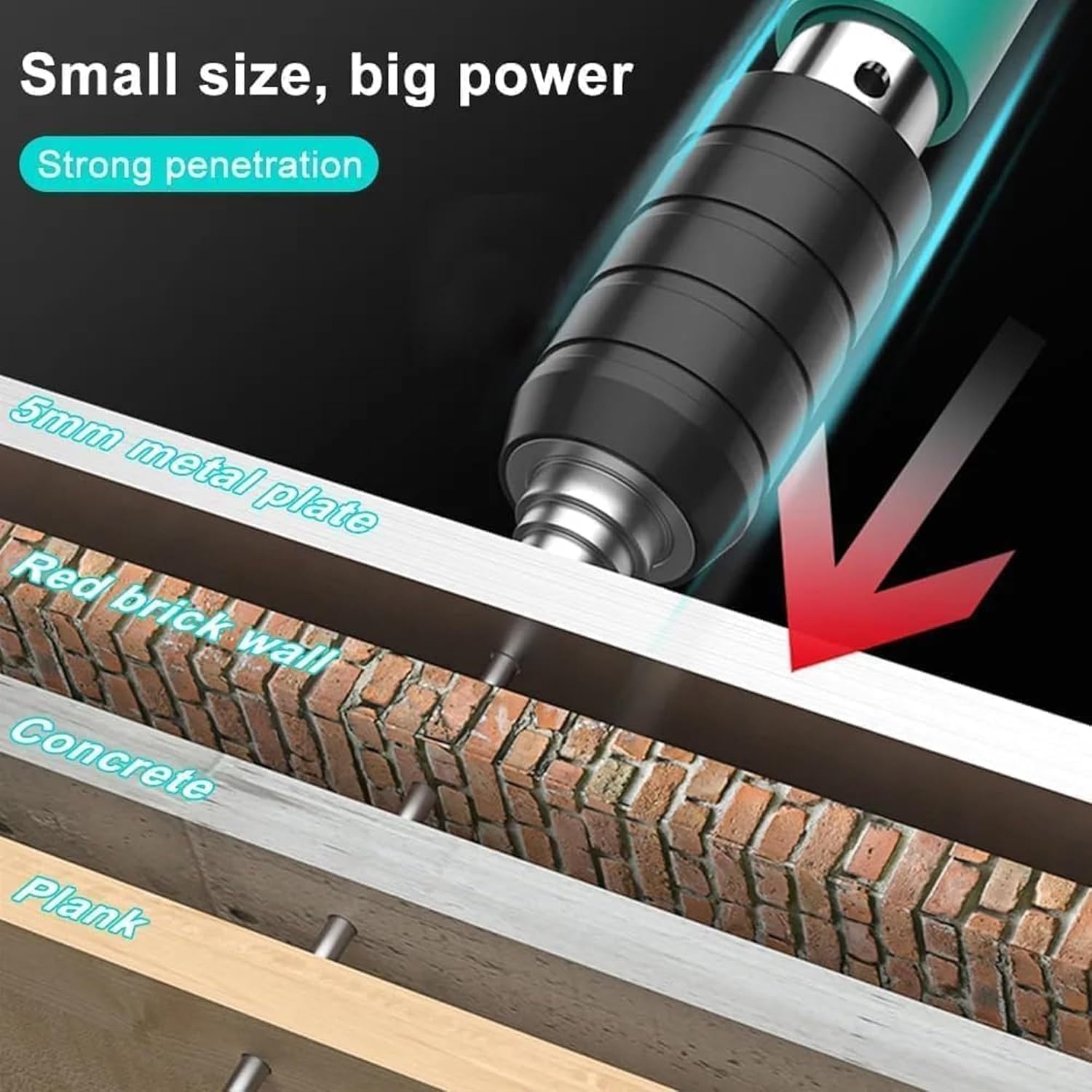Manual Steel Nail Gun Tool