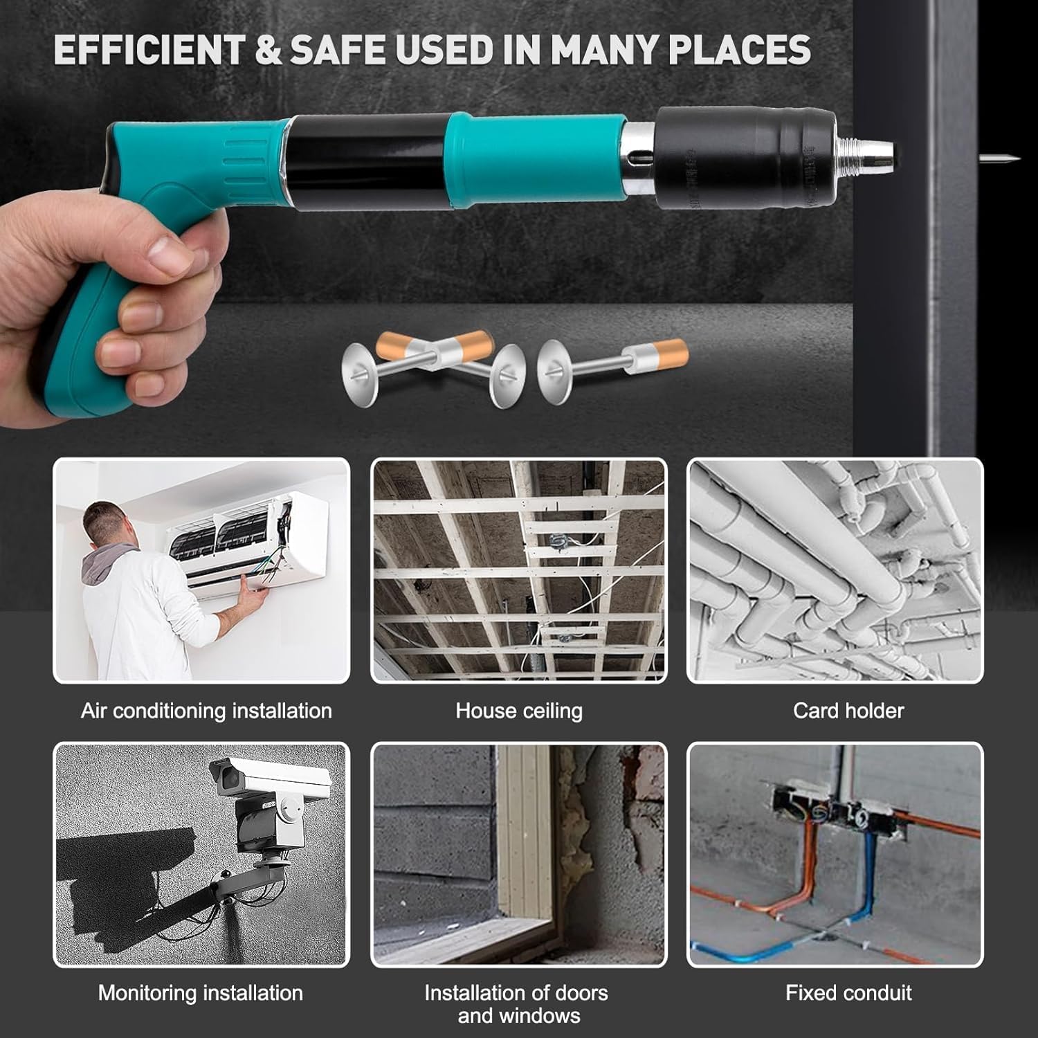Manual Steel Nail Gun Tool