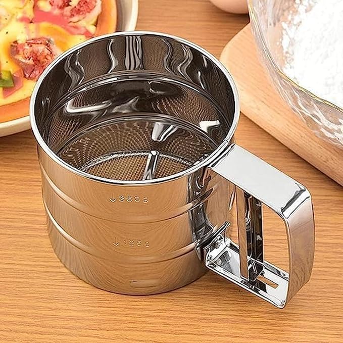 Hand Press Atta Chalni |Rust-Resistant & Durable(Pack of 2)