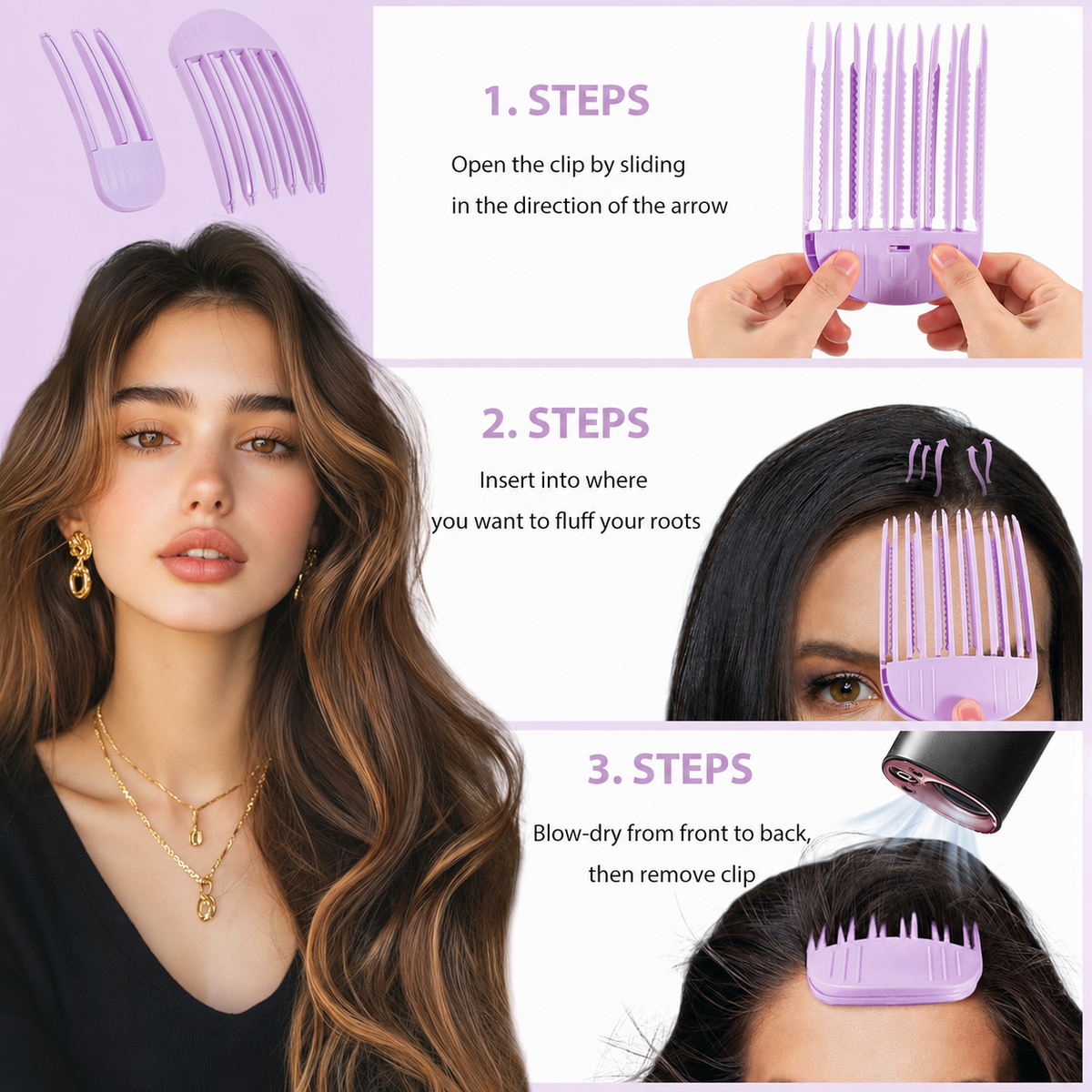 Hair Volumizing Clips