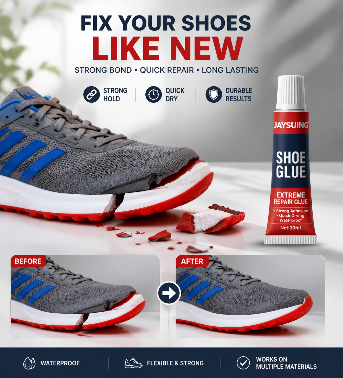 Jaysuing Shoe Repair Glue (Original)
