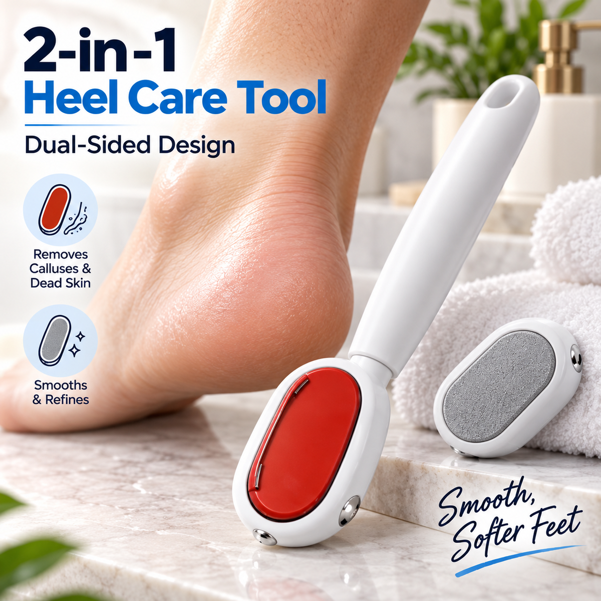 Foot Peel™ - Cracked Heel Repair & Foot Smoothing Device