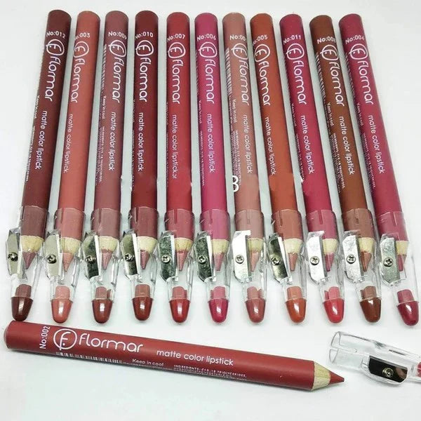 FLORMAR MATTE LIPSTICK PENCIL - 100% Original
