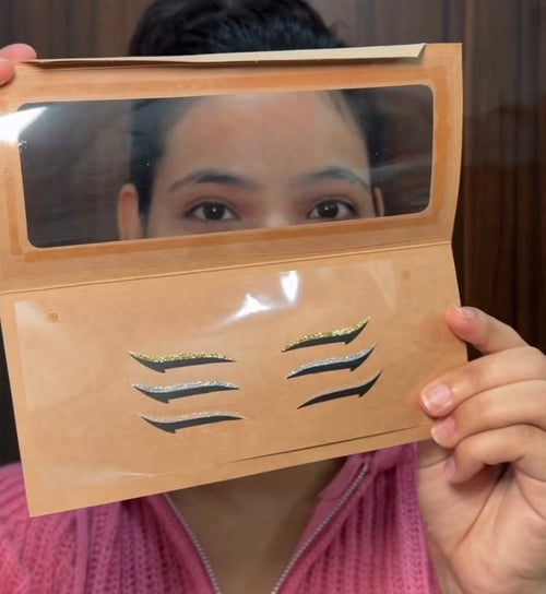 3 in 1 Water Proof & Re-Usable Eye Liner Stickers