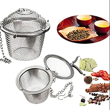 Portable Reusable Eco-Friendly Stainless Steel Tea Infuser