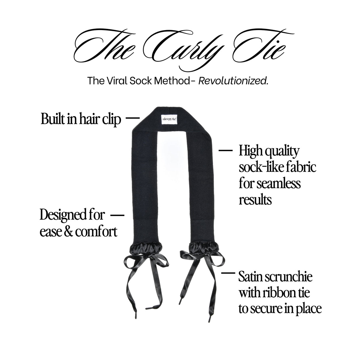 Hair Curly Tie