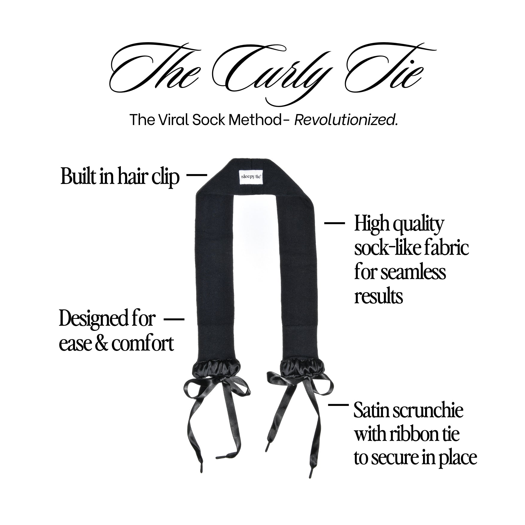 Hair Curly Tie