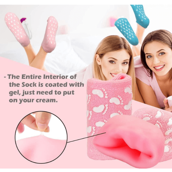 SPA GEL MOISTURIZING FOOT CARE SOCKS