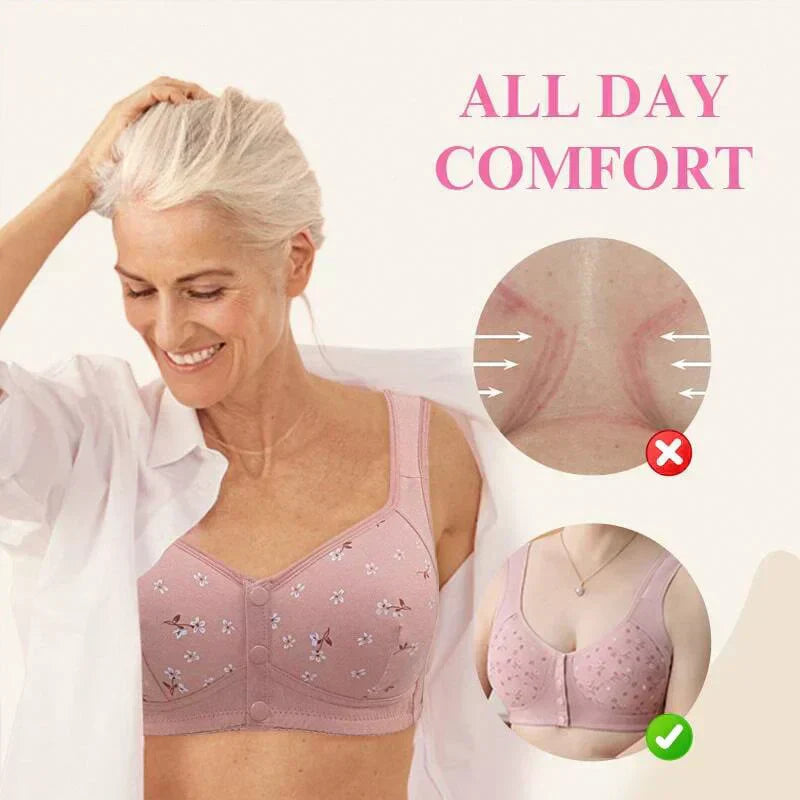 2026 New Anti Sagging Front Open Bra