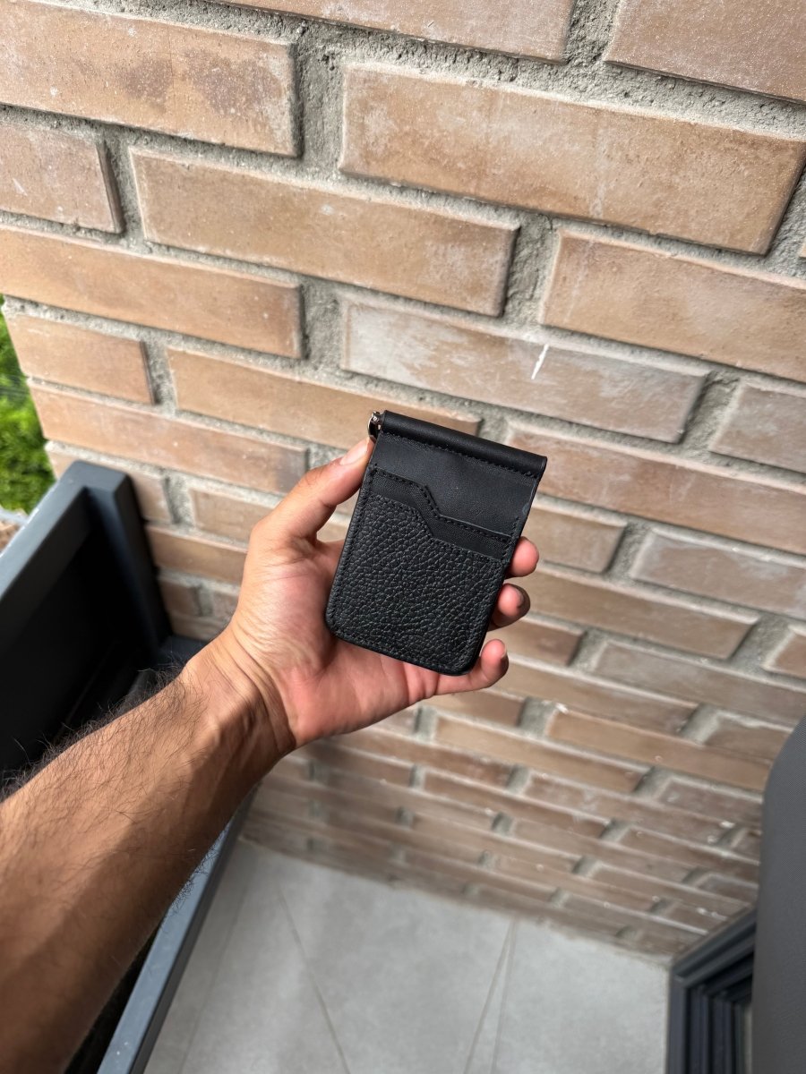 Cesar Men's Leather Clip Wallet