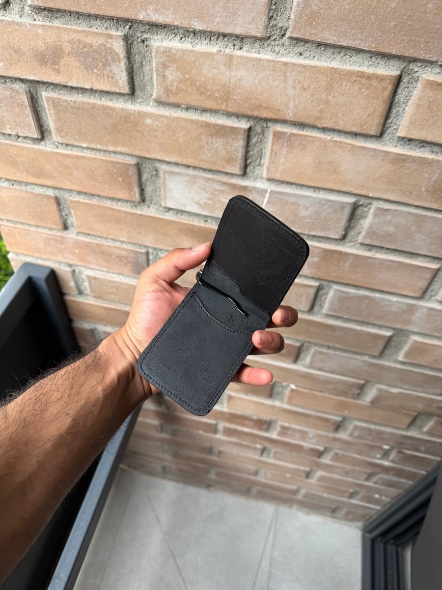 Cesar Men's Leather Clip Wallet