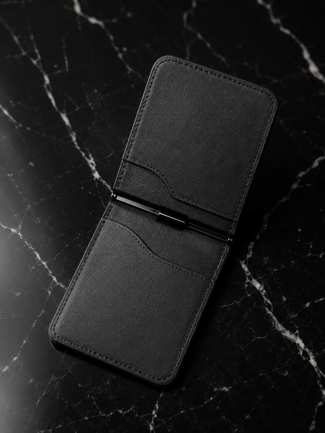 Cesar Men's Leather Clip Wallet
