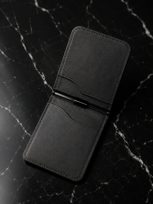 Cesar Men's Leather Clip Wallet