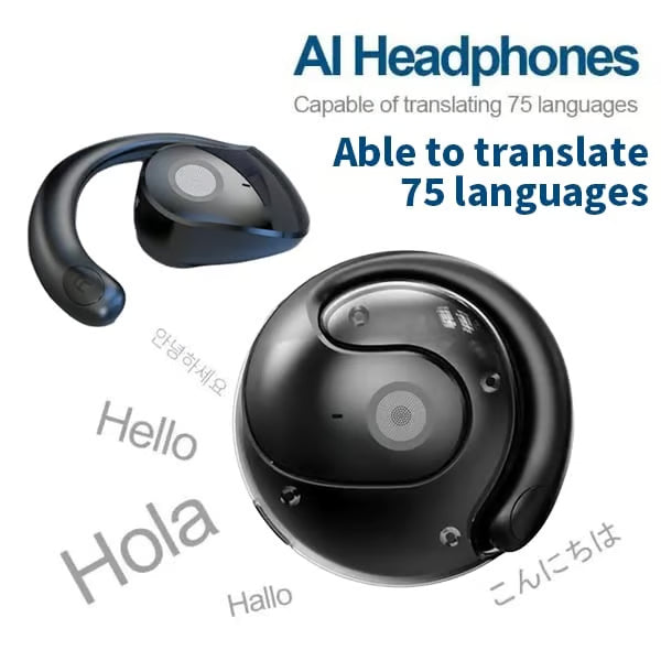 AI Translation Earphones (Fit iOS & Android)