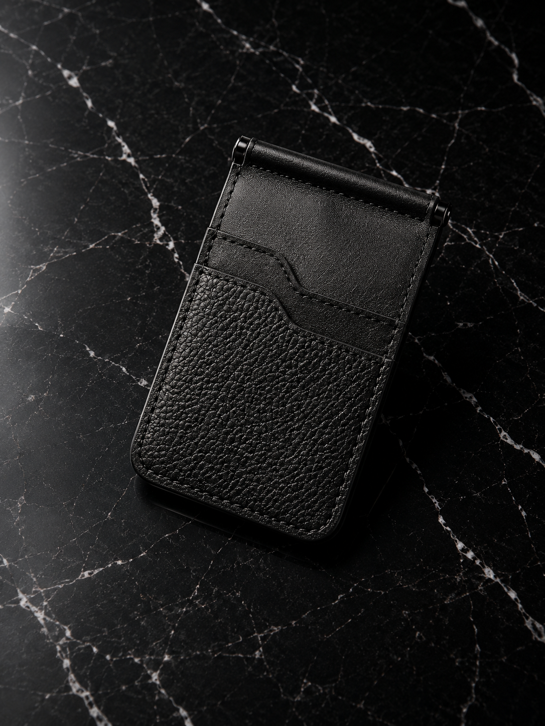 Cesar Men's Leather Clip Wallet