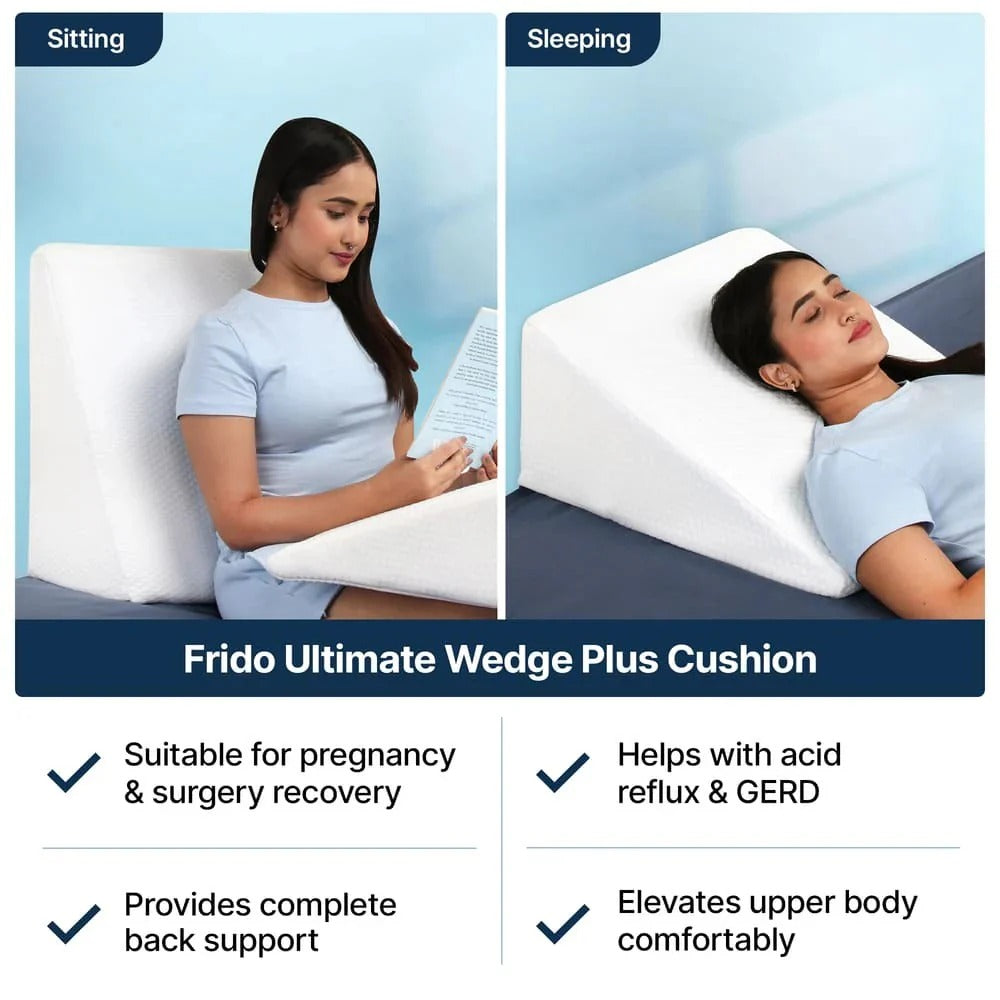 Orthopedic Relief Cushion for Back, Knee & Expecting Moms