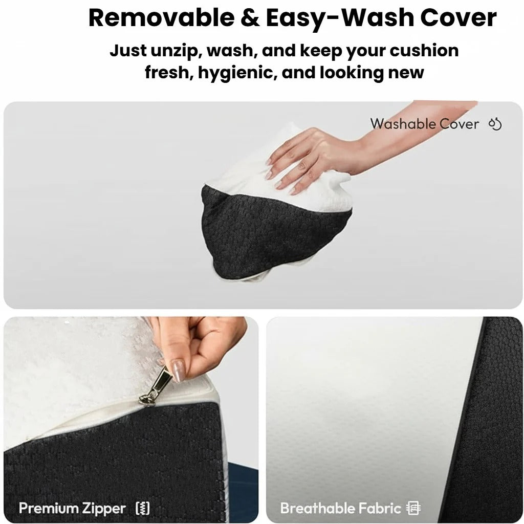Orthopedic Relief Cushion for Back, Knee & Expecting Moms