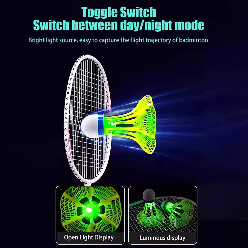 Neon Shuttlecock Set