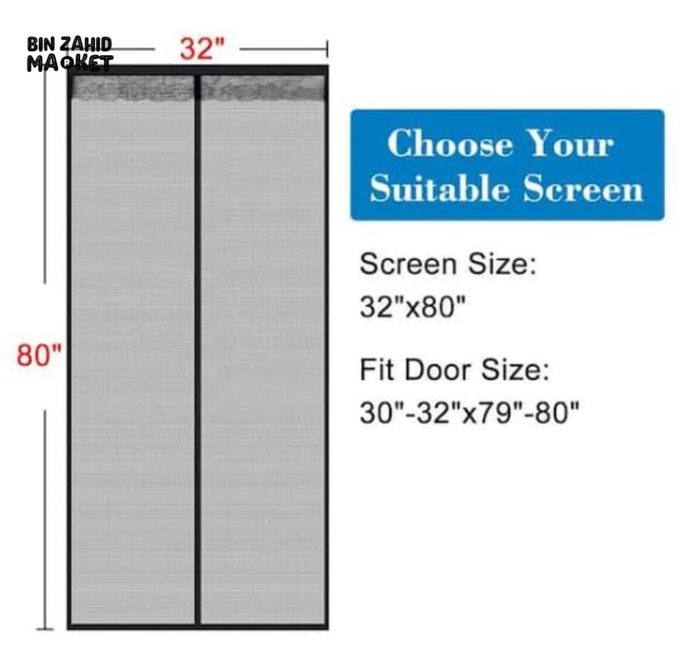 MAGIC MESH NET SELF CLOSE NET CURTAIN