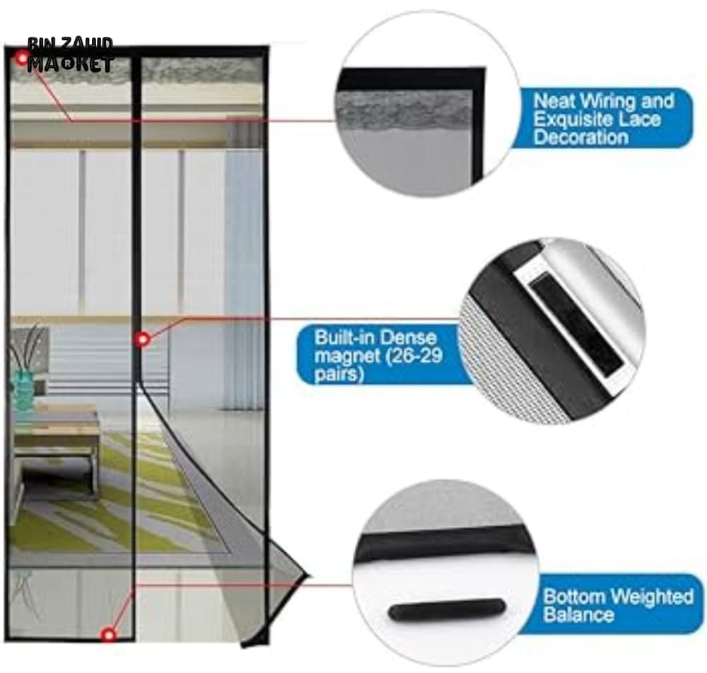 MAGIC MESH NET SELF CLOSE NET CURTAIN