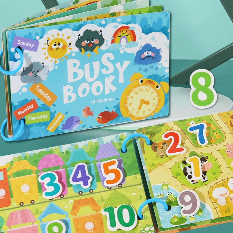 Learning Busy Book for Kids