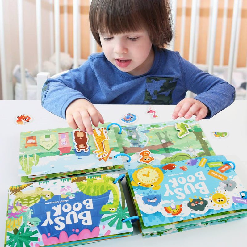 Learning Busy Book for Kids