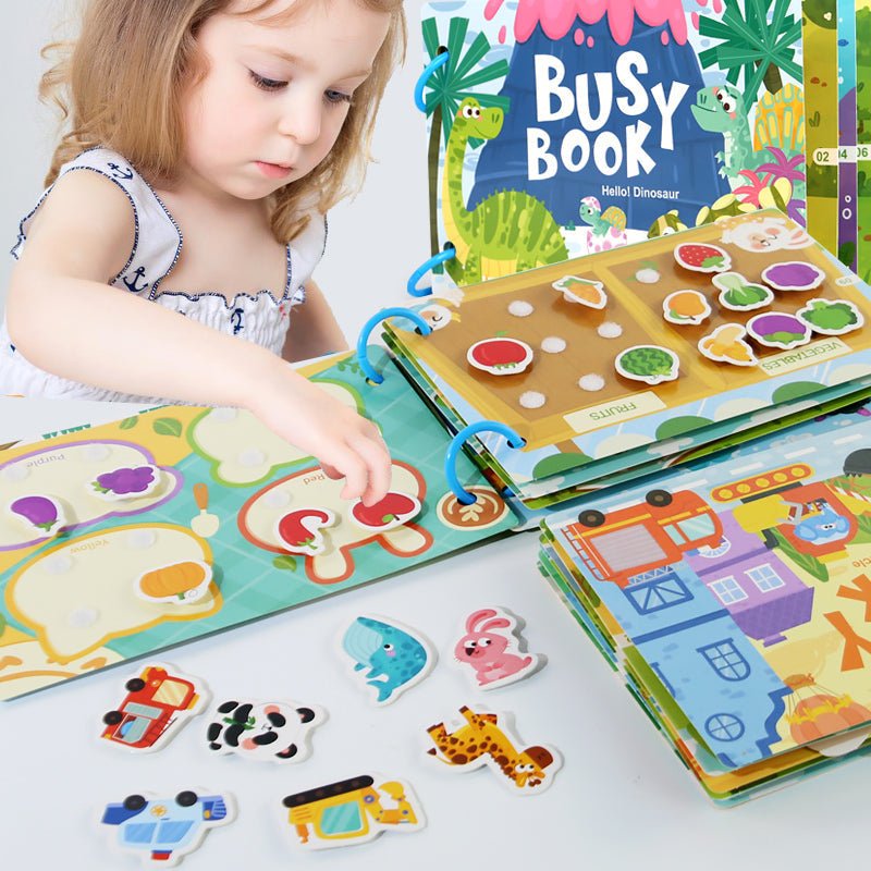 Learning Busy Book for Kids