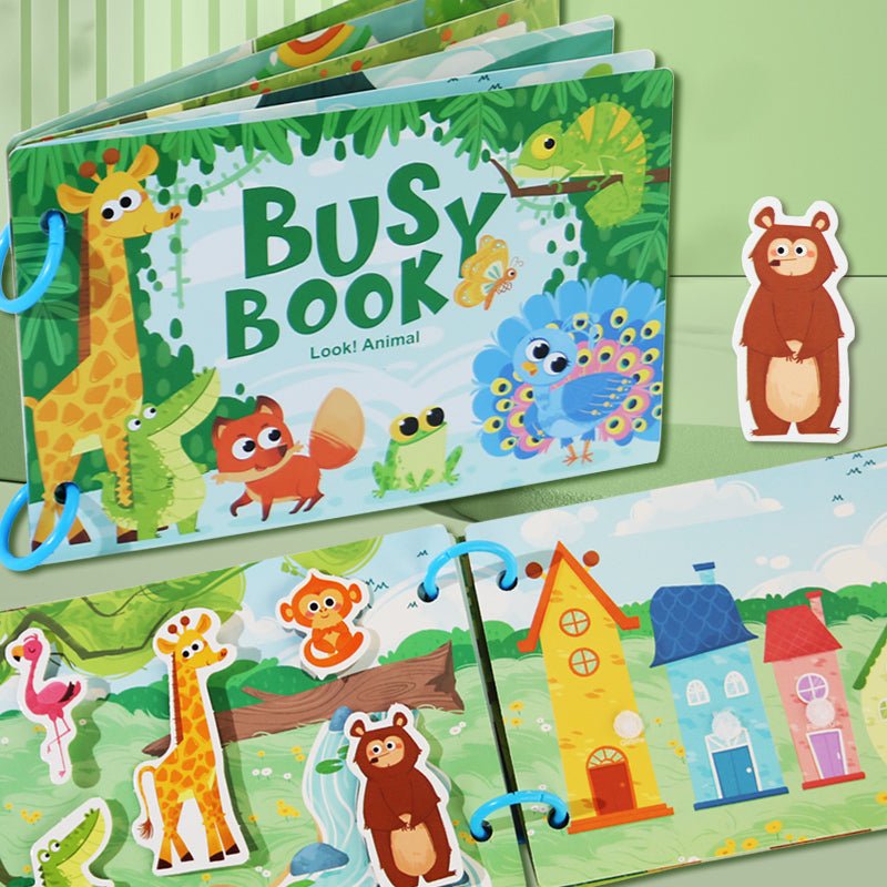 Learning Busy Book for Kids